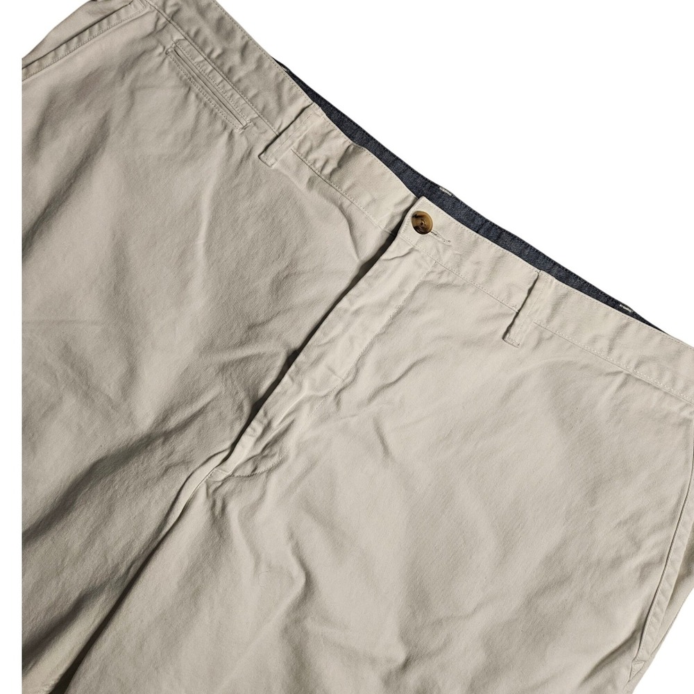 olo Ralph Lauren Shorts Mens 48B 48 White Chino Flat Front Classic Fit Pony Logo